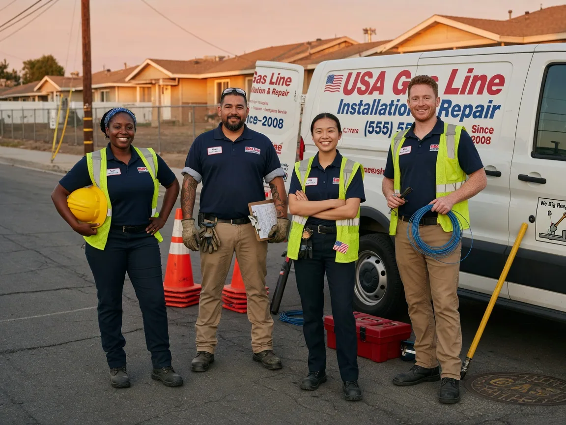 Gas Line Installation company in New Waverly, TX